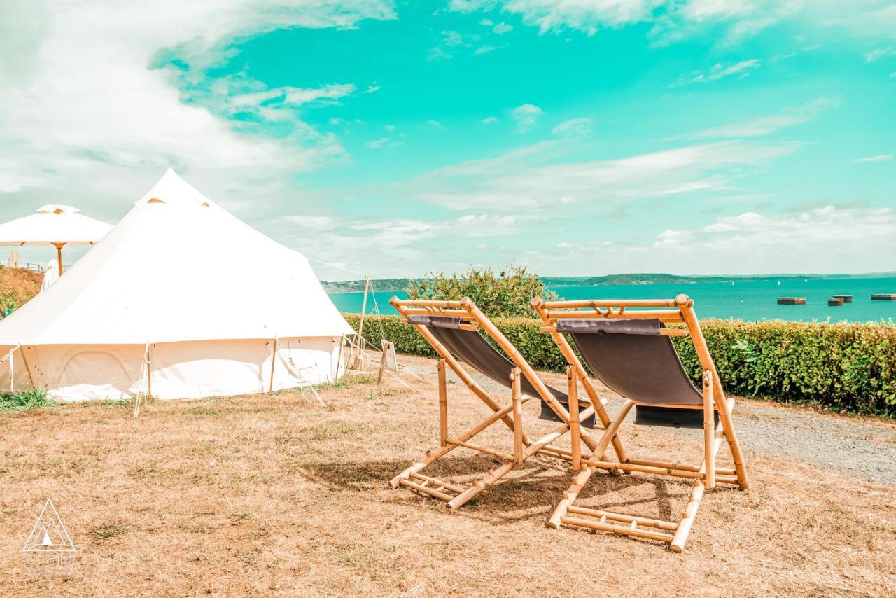 Lodg'Ing Nature Camp Presqu'Ile Crozon Lanveoc Экстерьер фото
